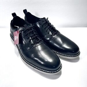 Stacy Adams Men's Sync Slip-On Hybrid Dress Shoes Black US 10M